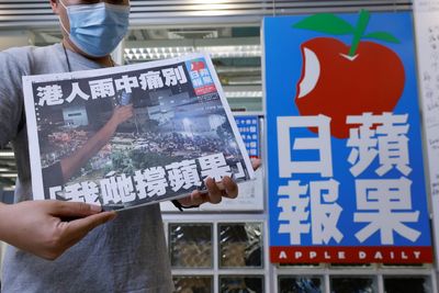 Apple Daily ex-staff plead guilty to collusion in Hong Kong