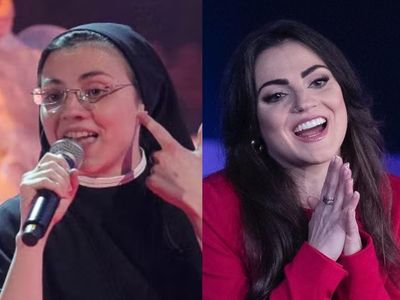 ‘Listen to your heart with courage’: Nun who stunned The Voice judges announces new career as a waitress in Spain