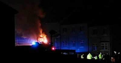 Fire at electricity substation sees residents evacuated from Ayrshire estate