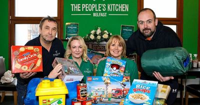 Belfast food bank launches Christmas appeal as demand for services grows