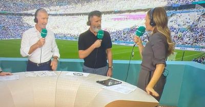 Graeme Souness and Roy Keane clash in heated rammy as Argentina penalty sets Manchester United icon off