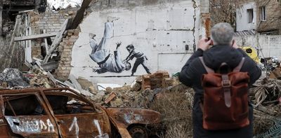 Banksy in Ukraine: how his defiant new works offer hope