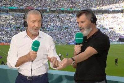 ‘Let someone else speak!’: Roy Keane and Graeme Souness on-air spat over Argentina penalty in full