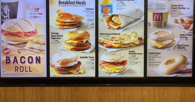 McDonald's stuns shoppers with £4 breakfast menu alteration that lasts until January