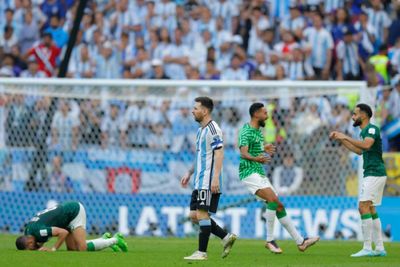 Saudis stun Messi's Argentina with 2-1 comeback win