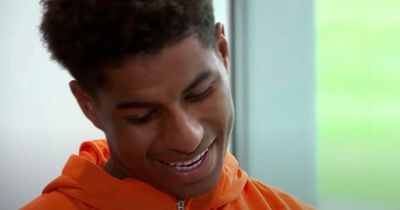 Marcus Rashford responds to Rio Ferdinand's behind-scenes reaction to his England goal