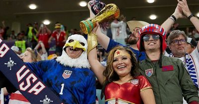 USA fans' wackiest World Cup 2022 costumes - from eagle to sneaky beer holder