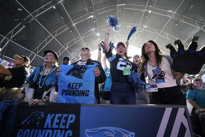 Which 1st-round pick do the Panthers have in current 2023 NFL draft order?