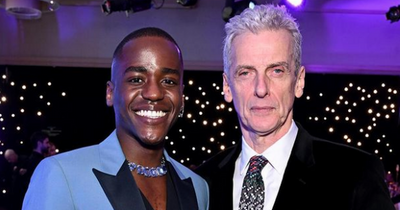 Doctor Who fans go wild as Ncuti Gatwa and Peter Capaldi pose together at Scottish BAFTAs