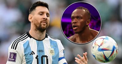 KSI brutally mocks Lionel Messi on Twitter after Argentina's defeat by Saudi Arabia