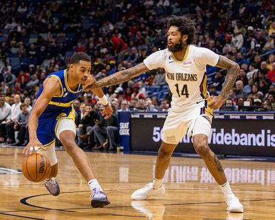 NBA Twitter reacts to shorthanded Warriors’ blowout loss to Pelicans on Monday