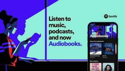 Spotify adds audiobooks to its app with 300,000 titles available at launch