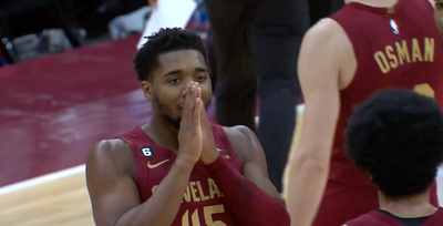 Donovan Mitchell totally stole Evan Mobley’s 10th rebound and he felt so bad about it