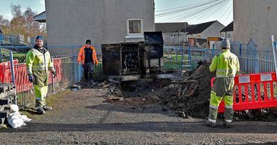 Police launch investigation as Kilmarnock sub-station fire treated as 'wilful'