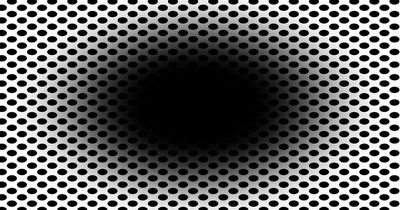 Trippy illusion will trick your mind into seeing a 'rapidly expanding black hole'