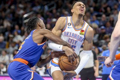 PHOTOS: Best images from the Thunder’s 129-119 loss to the Knicks
