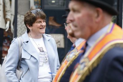 Sinn Fein call for 'civility' after Arlene Foster heckled with 'Up the Ra' chant