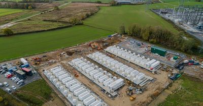 Europe's largest battery storage system switched on early in East Yorkshire
