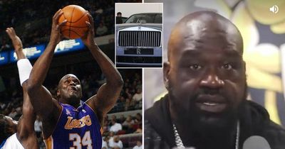 NBA legend Shaquille O'Neal bought three Rolls Royce cars he's never driven out of spite