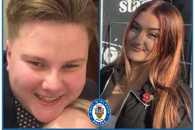 Police name two teenagers who died when they were struck by a car