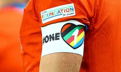 German football federation to take legal action over Fifa’s OneLove armband ban