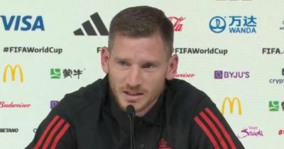 Jan Vertonghen says players being "controlled" at World Cup and afraid to speak out