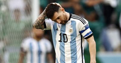 Brutal Lionel Messi chant takes over Qatar after Argentina's defeat to Saudi Arabia