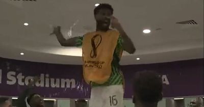 Saudi Arabia players go wild in dressing room after causing Argentina upset
