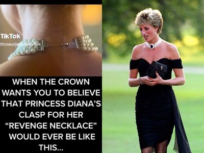 The Crown viewers criticise show for making Princess Diana’s iconic necklace ‘look cheap’