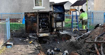 Police appeal for witnesses after Scots sub station torched in deliberate fire