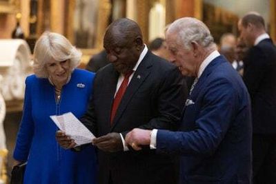 King Charles and South African leader Cyril Ramaphosa voice mutual admiration for Nelson Mandela