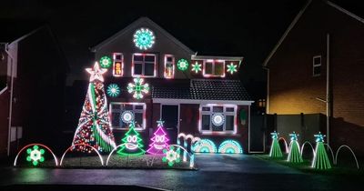 Halewood family transforming home into 'Liverpool Christmas light show' with music and special effects