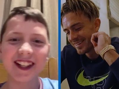 Jack Grealish surprises schoolboy superfan with call after World Cup celebration