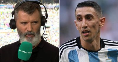 Angel Di Maria reacts to Argentina defeat after being brutally blamed by Roy Keane