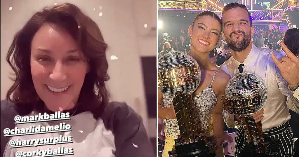 Shirley Ballas gets emotional as son Mark wins US…