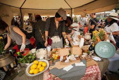 Open-air bazaar comes to Royal Stable Unit