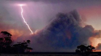 Goomalling man dead after storms spark multiple fires in Western Australia's Wheatbelt