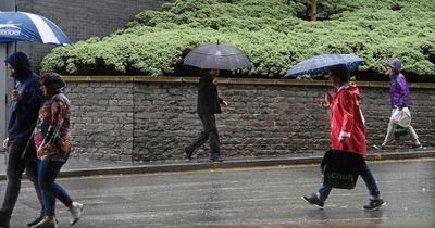 Blustery weather forecast in Liverpool with heavy rain