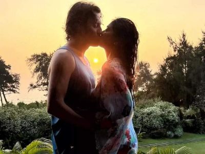 Shriya Saran trolled for kissing husband Andrei Koscheev in public; actress reacts