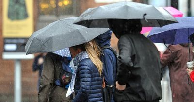 Met Office issues yellow weather warning for heavy rain and strong winds