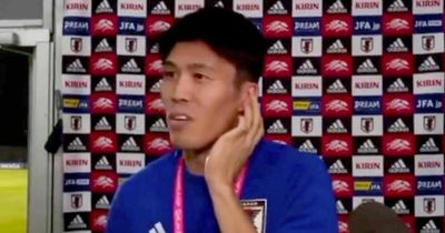 Arsenal defender Takehiro Tomiyasu makes embarrassing World Cup gaffe