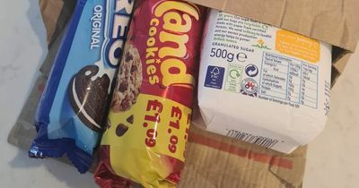 Mum left fuming after ordering £329 tablet - only to receive biscuits and bag of sugar