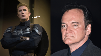 Captain Foot-Tastic Quentin Tarantino Is Copping Heat For His Hot Take About Marvel Movie Stars
