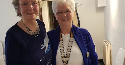 Inner Wheel club celebrates 75 years with birthday bash meeting in Lanarkshire hotel
