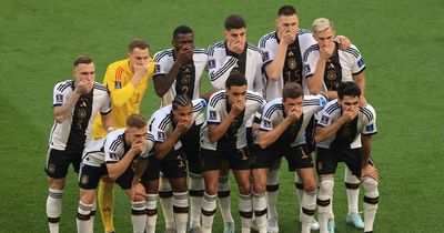 Germany players protest at World Cup in powerful gesture after FIFA armband row