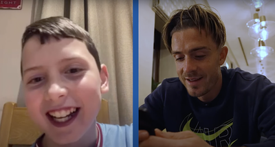 Jack Grealish FaceTimes fan after dedicating ‘Finlay’ World Cup goal celebration to him