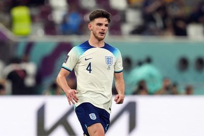 England World Cup star Declan Rice tackles invisible opponent in CALM advert
