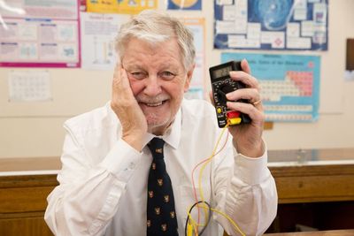 Pensioner, 84, hopes to fulfil lifelong wish of passing GCSE physics exam