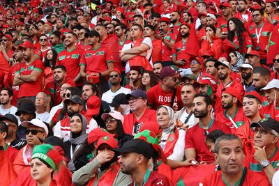 Moroccan fans bring alive dry draw against Croatia