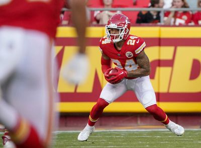 Chiefs WR Skyy Moore is next man up at punt returner with Kadarius Toney hurt